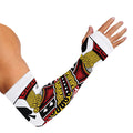 Jack Of Spades Playing Card Print Sun Protection Arm Sleeves