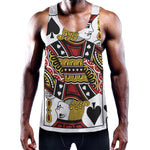 Jack Of Spades Playing Card Print Training Tank Top