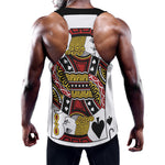 Jack Of Spades Playing Card Print Training Tank Top