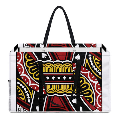 Jack Of Spades Playing Card Print Utility Tote Bag