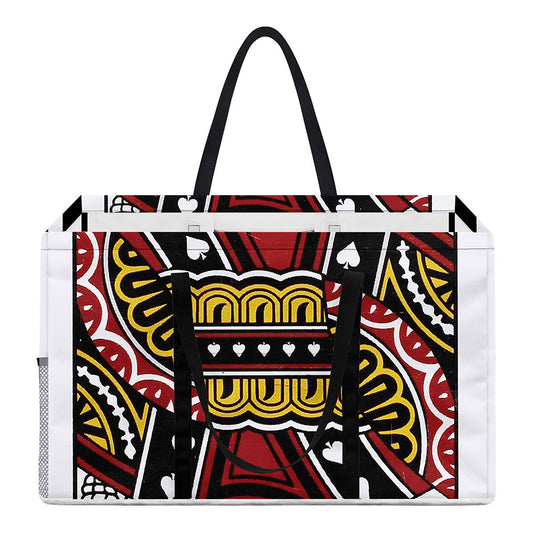 Jack Of Spades Playing Card Print Utility Tote Bag