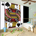 Jack Of Spades Playing Card Print Wall Sticker