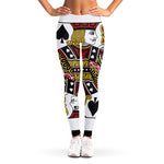 Jack Of Spades Playing Card Print Women's Leggings
