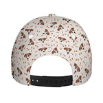 Jack Russell Terrier And Bone Print Baseball Cap