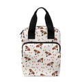 Jack Russell Terrier And Bone Print Bible Tote Bag