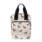 Jack Russell Terrier And Bone Print Bible Tote Bag