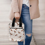 Jack Russell Terrier And Bone Print Bible Tote Bag