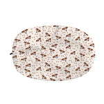 Jack Russell Terrier And Bone Print Car Side Mirror Covers