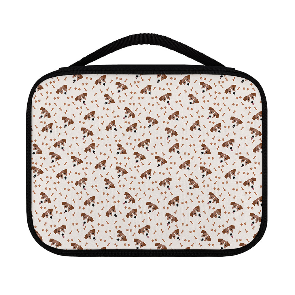 Jack Russell Terrier And Bone Print Classic Bible Case