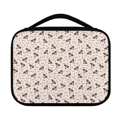 Jack Russell Terrier And Bone Print Classic Bible Case