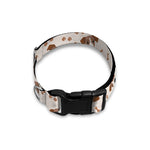 Jack Russell Terrier And Bone Print Dog Collar