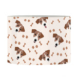 Jack Russell Terrier And Bone Print Drum Lamp Shade