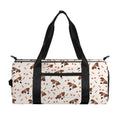 Jack Russell Terrier And Bone Print Gym Bag