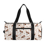 Jack Russell Terrier And Bone Print Gym Bag