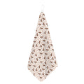 Jack Russell Terrier And Bone Print Hand Towel