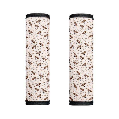 Jack Russell Terrier And Bone Print Handle Covers