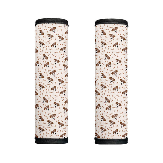 Jack Russell Terrier And Bone Print Handle Covers