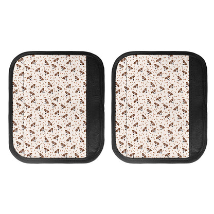 Jack Russell Terrier And Bone Print Handle Covers