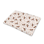 Jack Russell Terrier And Bone Print Pet Cooling Mat Cover
