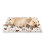 Jack Russell Terrier And Bone Print Pet Cooling Mat Cover