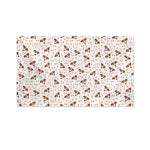 Jack Russell Terrier And Bone Print Polyester Flag