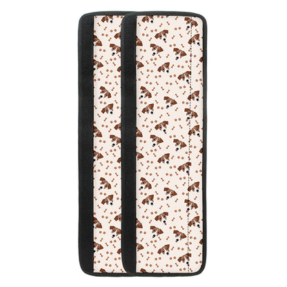 Jack Russell Terrier And Bone Print Refrigerator Handle Covers