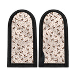 Jack Russell Terrier And Bone Print Skillet Handle Cover