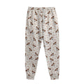 Jack Russell Terrier And Bone Print Sweatpants