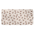 Jack Russell Terrier And Bone Print Towel