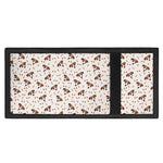 Jack Russell Terrier And Bone Print Trifold Wallet