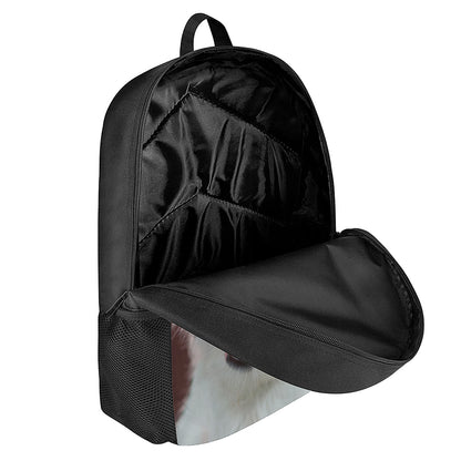 Jack Russell Terrier Portrait Print 17 Inch Backpack