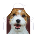 Jack Russell Terrier Portrait Print Adjustable Apron