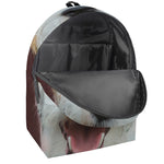 Jack Russell Terrier Portrait Print Backpack