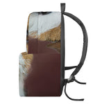 Jack Russell Terrier Portrait Print Backpack