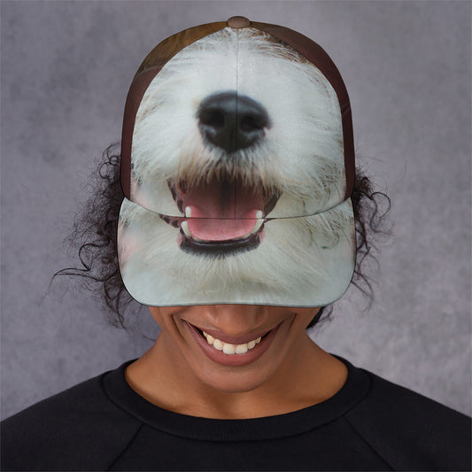 Jack Russell Terrier Portrait Print Baseball Cap