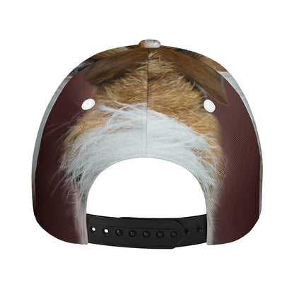 Jack Russell Terrier Portrait Print Baseball Cap