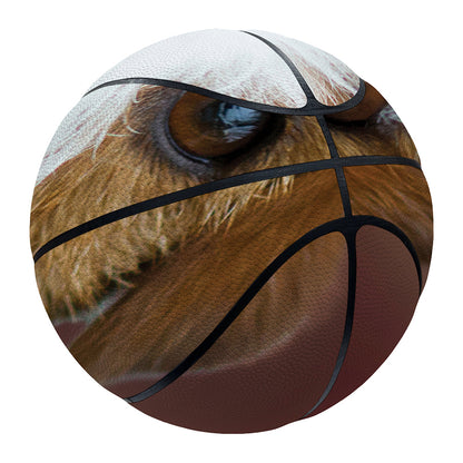 Jack Russell Terrier Portrait Print Basketball