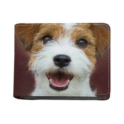 Jack Russell Terrier Portrait Print Bifold Wallet