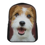 Jack Russell Terrier Portrait Print Casual Backpack