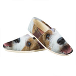 Jack Russell Terrier Portrait Print Casual Shoes