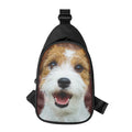 Jack Russell Terrier Portrait Print Sling Bag