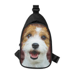 Jack Russell Terrier Portrait Print Chest Bag