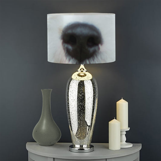 Jack Russell Terrier Portrait Print Drum Lamp Shade