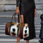 Jack Russell Terrier Portrait Print Duffle Bag