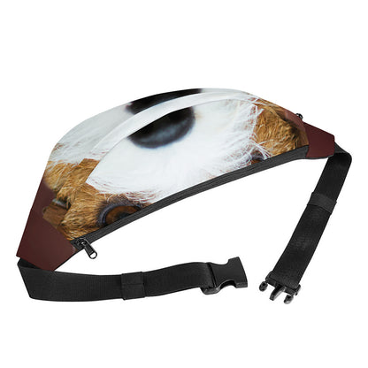 Jack Russell Terrier Portrait Print Fanny Pack
