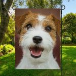 Jack Russell Terrier Portrait Print Garden Flag