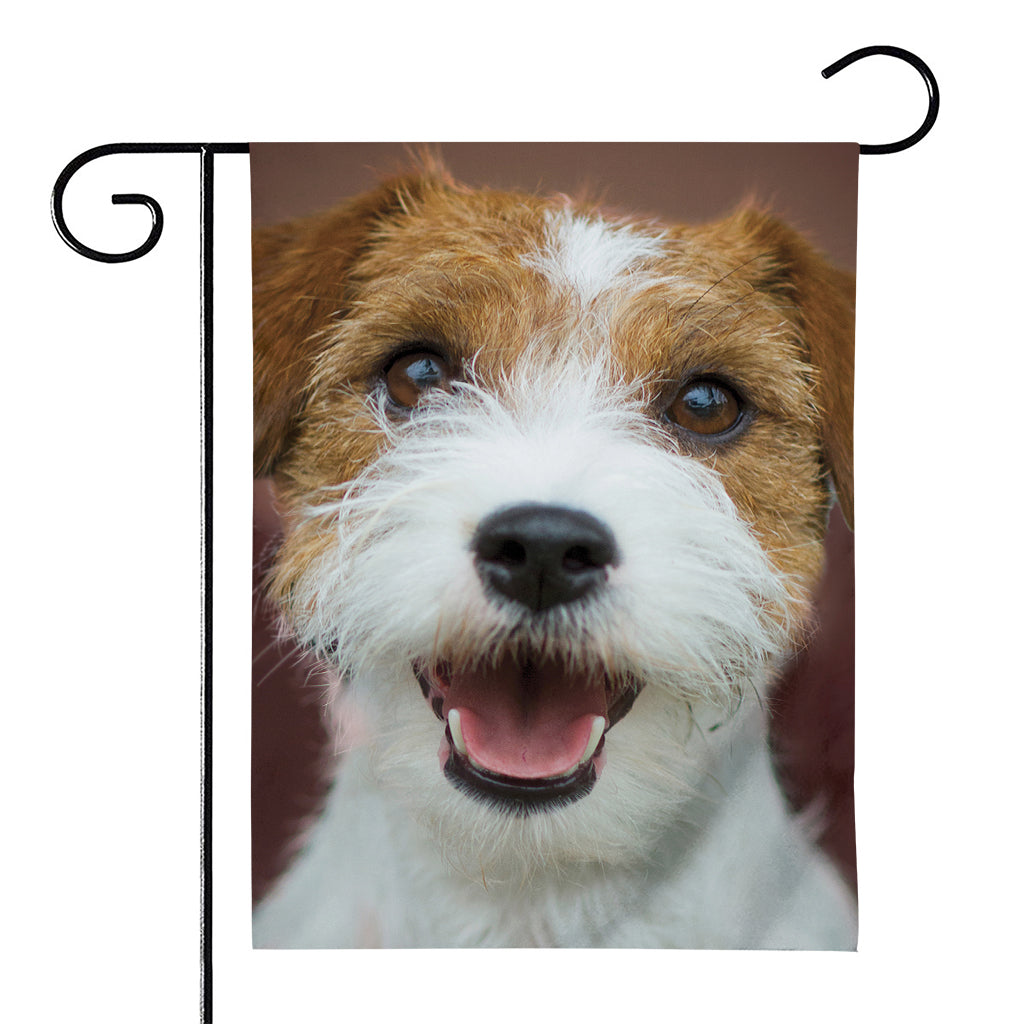 Jack Russell Terrier Portrait Print House Flag