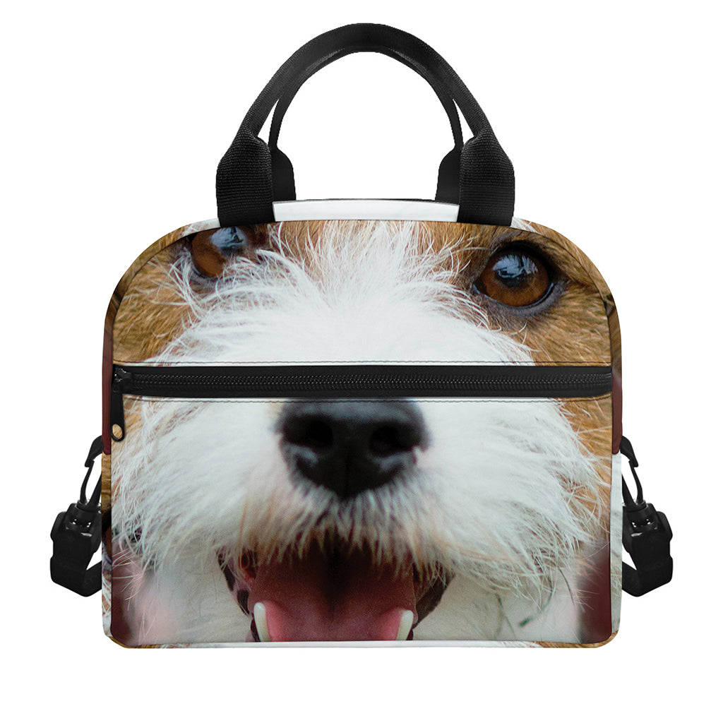 Jack Russell Terrier Portrait Print Insulated Lunch Bag