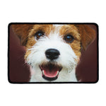 Jack Russell Terrier Portrait Print Kitchen Mat