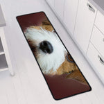Jack Russell Terrier Portrait Print Long Kitchen Mat